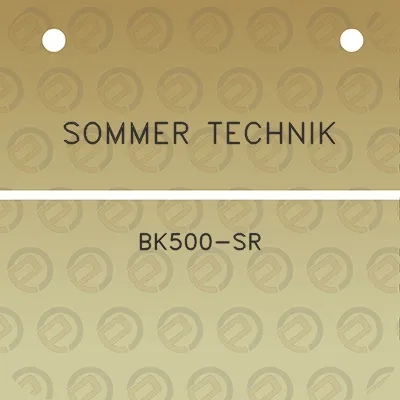 sommer-technik-bk500-sr