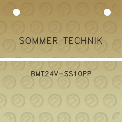 sommer-technik-bmt24v-ss10pp