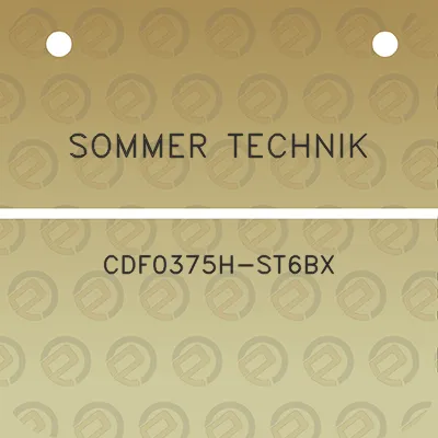 sommer-technik-cdf0375h-st6bx