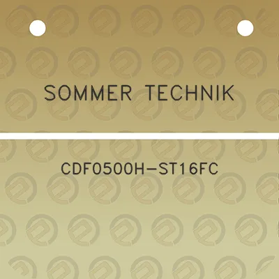 sommer-technik-cdf0500h-st16fc