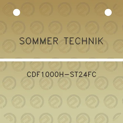 sommer-technik-cdf1000h-st24fc