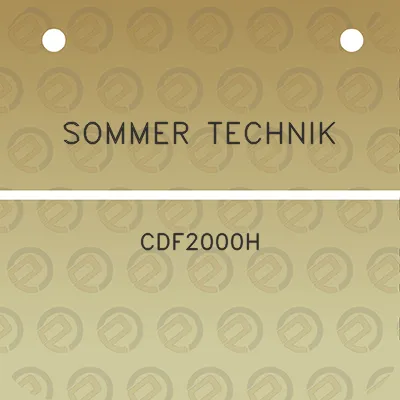 sommer-technik-cdf2000h