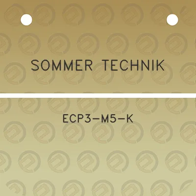 sommer-technik-ecp3-m5-k