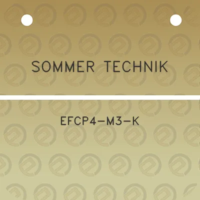 sommer-technik-efcp4-m3-k