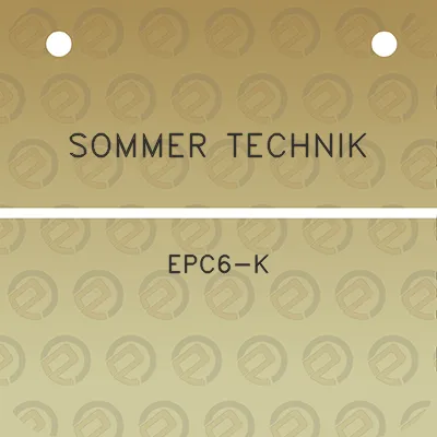 sommer-technik-epc6-k