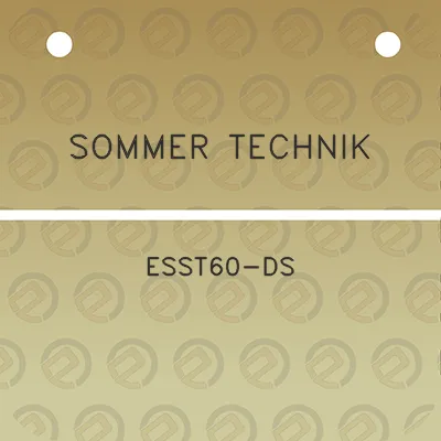 sommer-technik-esst60-ds