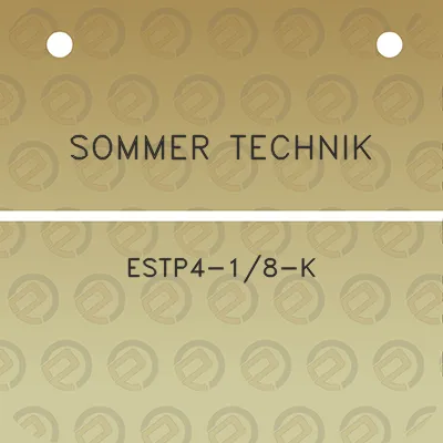 sommer-technik-estp4-18-k