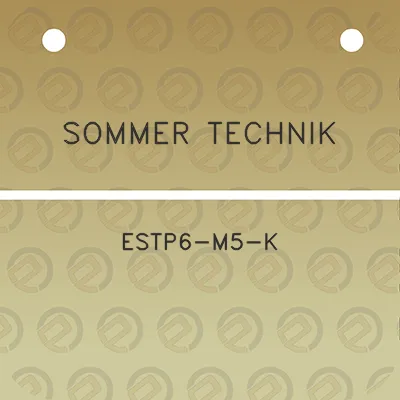 sommer-technik-estp6-m5-k