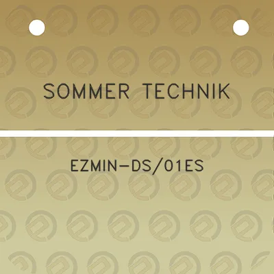 sommer-technik-ezmin-ds01es