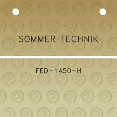 sommer-technik-fed-1450-h