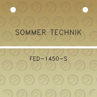 sommer-technik-fed-1450-s