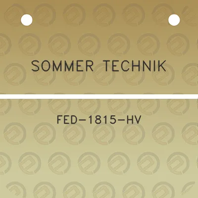 sommer-technik-fed-1815-hv