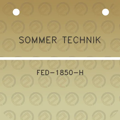 sommer-technik-fed-1850-h