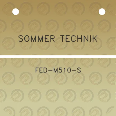 sommer-technik-fed-m510-s