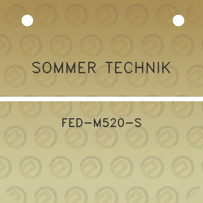 sommer-technik-fed-m520-s