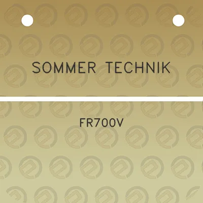 sommer-technik-fr700v