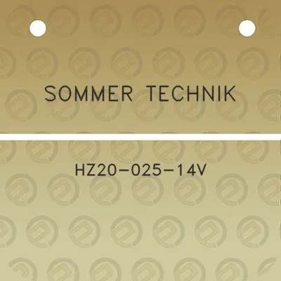 sommer-technik-hz20-025-14v