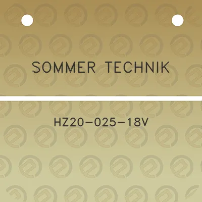 sommer-technik-hz20-025-18v