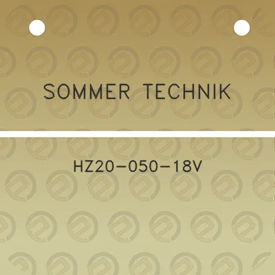 sommer-technik-hz20-050-18v