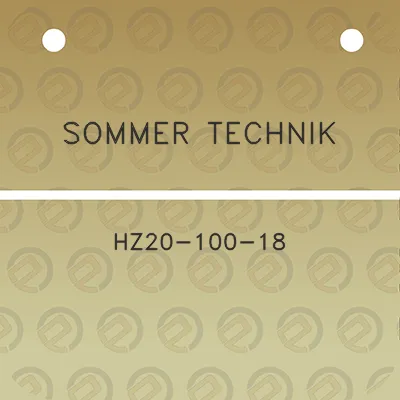 sommer-technik-hz20-100-18