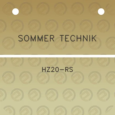 sommer-technik-hz20-rs