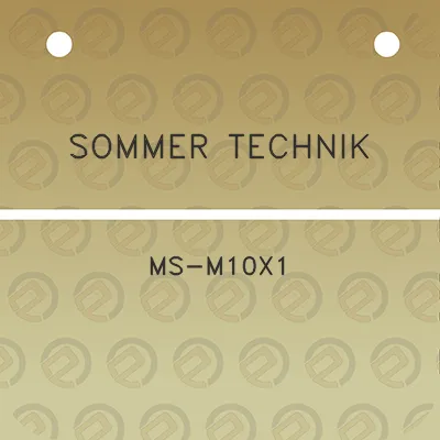 sommer-technik-ms-m10x1