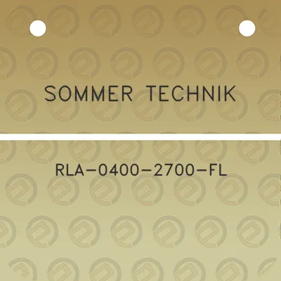 sommer-technik-rla-0400-2700-fl