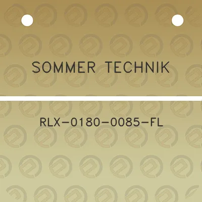 sommer-technik-rlx-0180-0085-fl