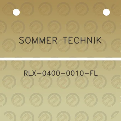 sommer-technik-rlx-0400-0010-fl