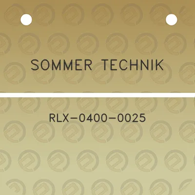 sommer-technik-rlx-0400-0025