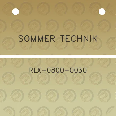 sommer-technik-rlx-0800-0030