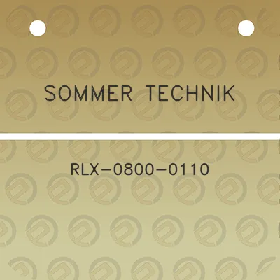 sommer-technik-rlx-0800-0110