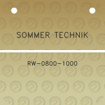 sommer-technik-rw-0800-1000