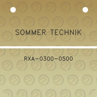 sommer-technik-rxa-0300-0500