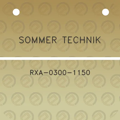 sommer-technik-rxa-0300-1150