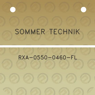 sommer-technik-rxa-0550-0460-fl