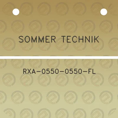 sommer-technik-rxa-0550-0550-fl