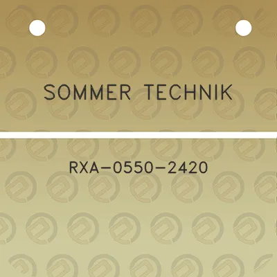 sommer-technik-rxa-0550-2420