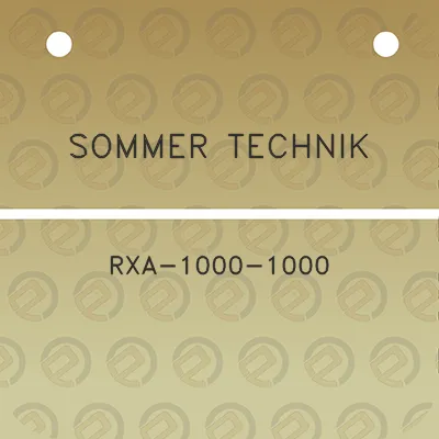 sommer-technik-rxa-1000-1000