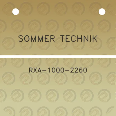 sommer-technik-rxa-1000-2260