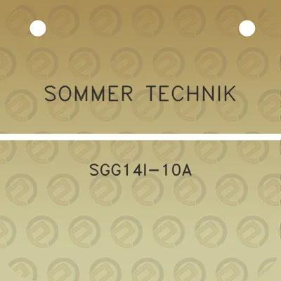 sommer-technik-sgg14i-10a