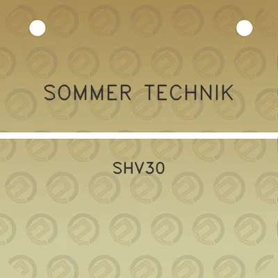 sommer-technik-shv30