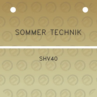 sommer-technik-shv40