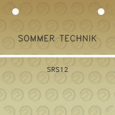 sommer-technik-srs12