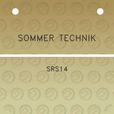 sommer-technik-srs14