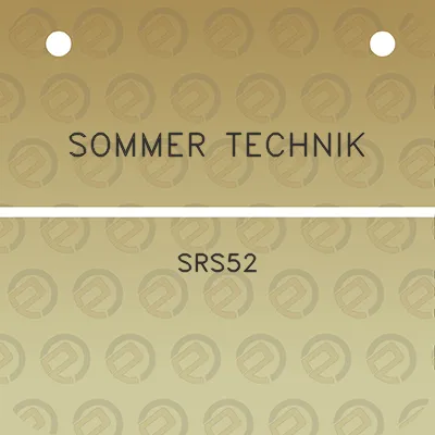 sommer-technik-srs52