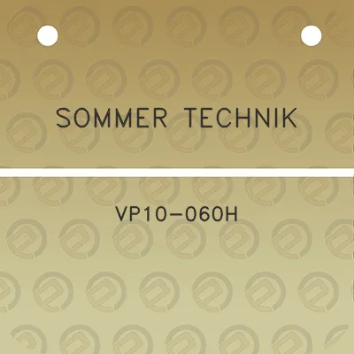 sommer-technik-vp10-060h