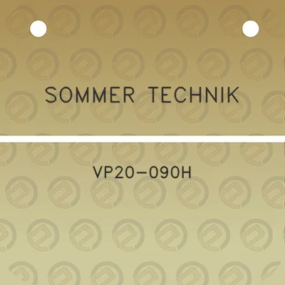 sommer-technik-vp20-090h