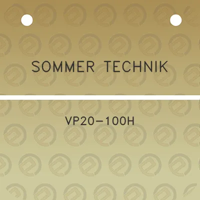 sommer-technik-vp20-100h