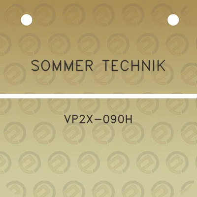 sommer-technik-vp2x-090h